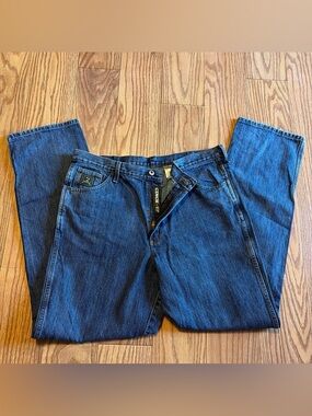 Cinch Jeans Men’s 38x36 Blue Denim Green Label Cowboy Cut Relaxed Fit